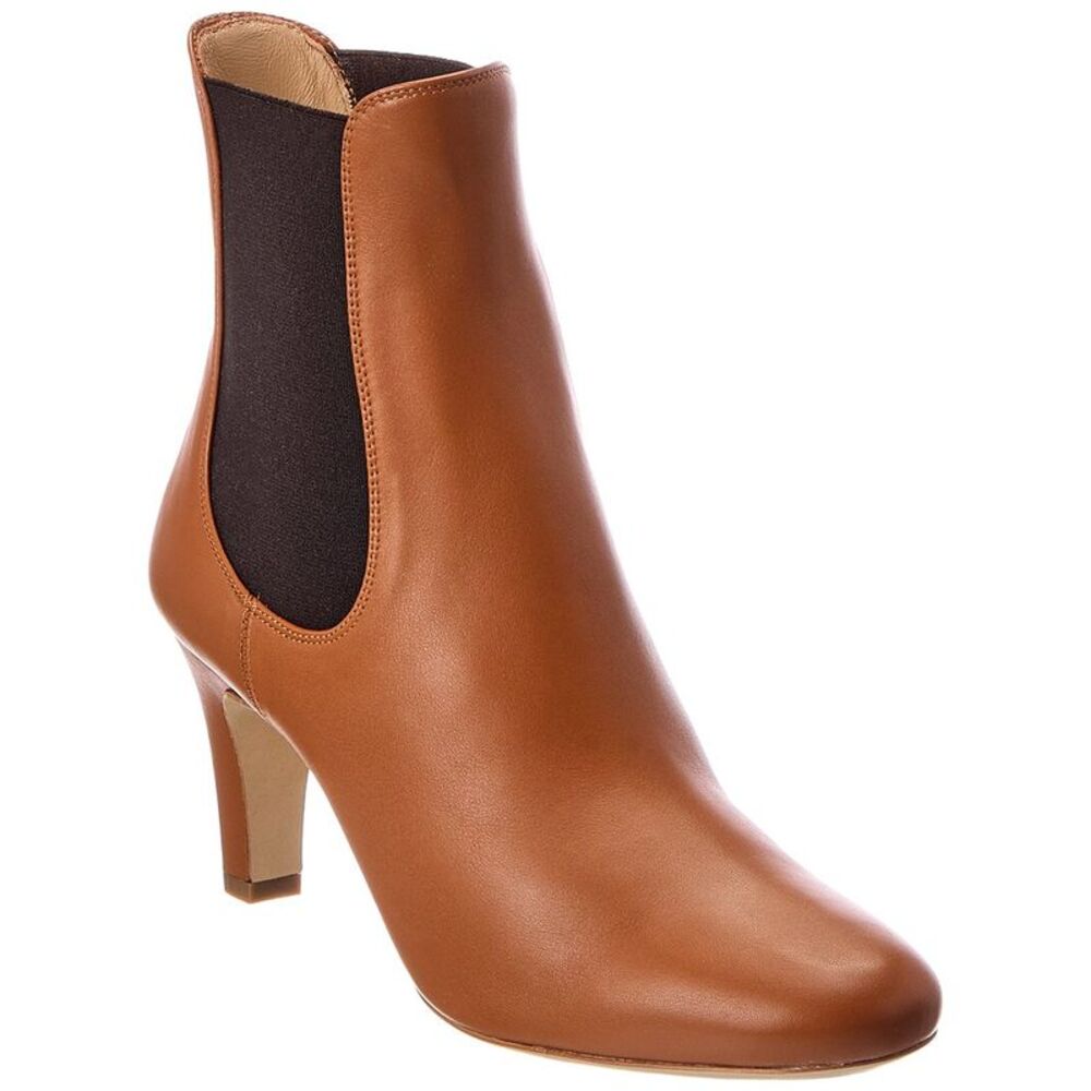 Ferragamo Tenny Leather Boot, Brown